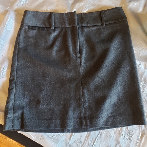 Express Dresses & Skirts - NICE! WOOL VINTAGE STRETCH MINI SKIRT GUNMETAL GRAY SIZE 1/2 (XS-SMALL)